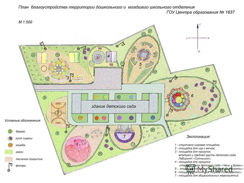 Карта дошкольных учреждений