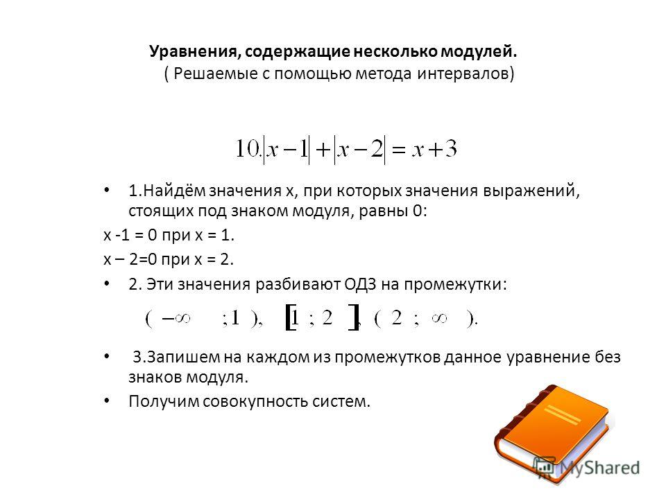 Модуль значения выражения. Модуль в модуле как решать уравнения. Алгоритм решения уравнений с модулем. Как вычислять уравнения с модулями. Методы решения уравнений, содержащих модуль.