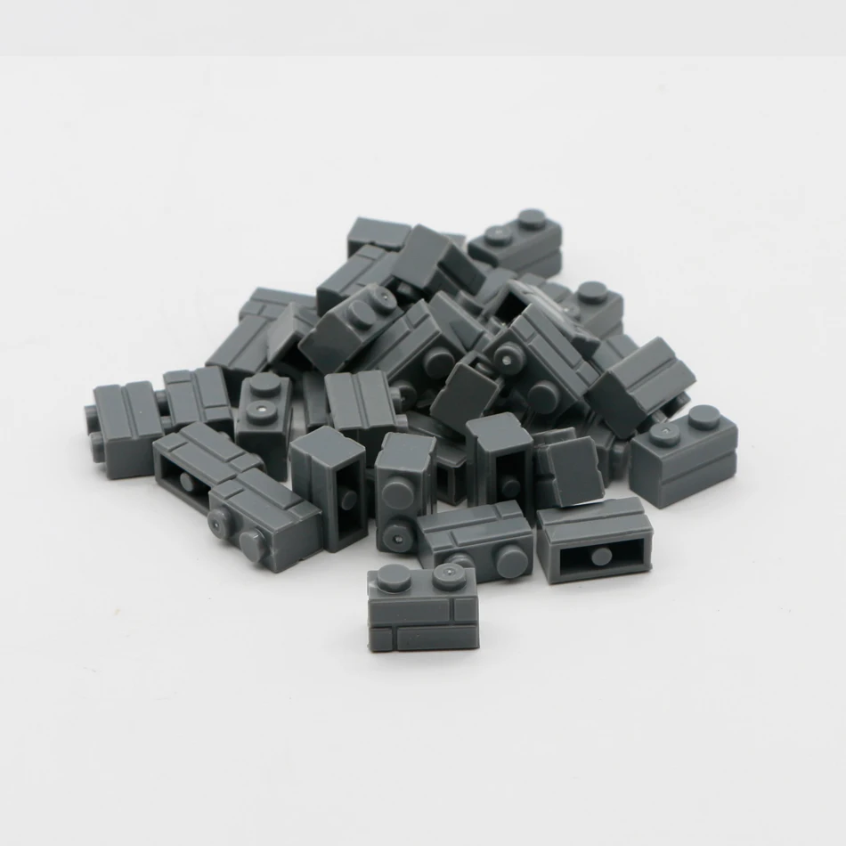 1 compatible lego city grey bricks