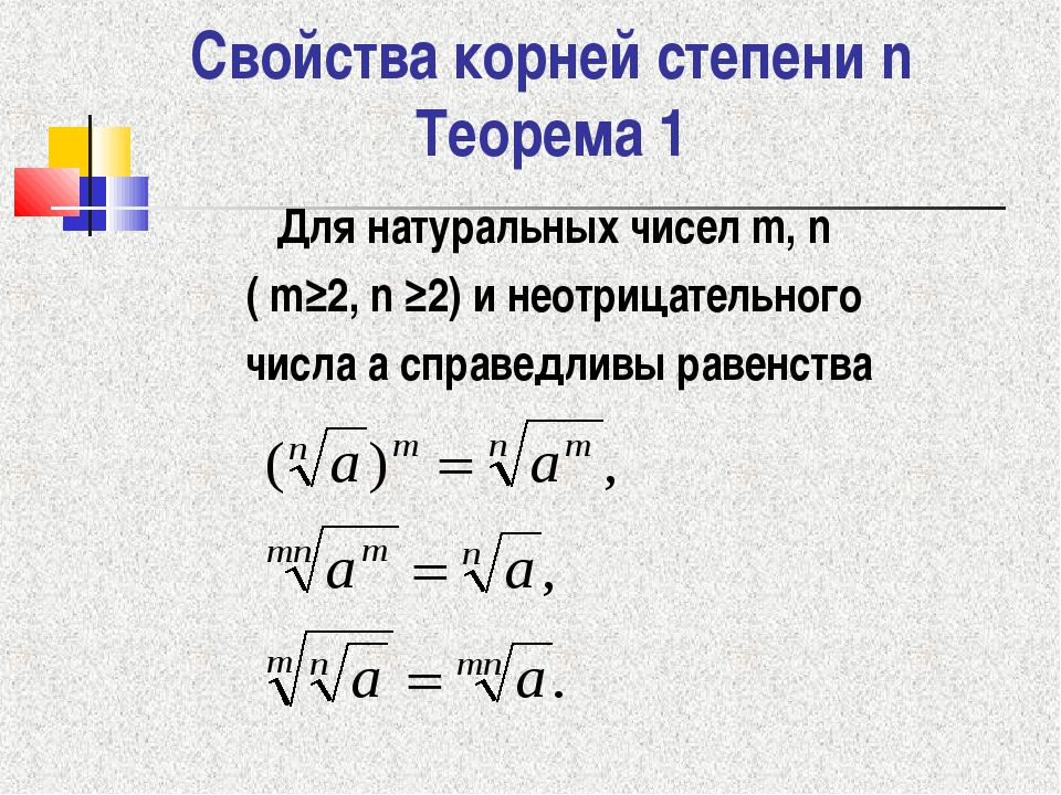 Корень из 103. Корень в степени. Корни формулы и свойства. Корни натуральной степени из числа.