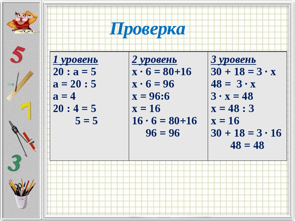 Плюс 3 деления. Уравнения 4 класс на умножение и деление. Уравнения 3 класс на умножение и деление сложение и вычитание. Как делать проверку в уравнениях 3 класс. Уравнение с делением.