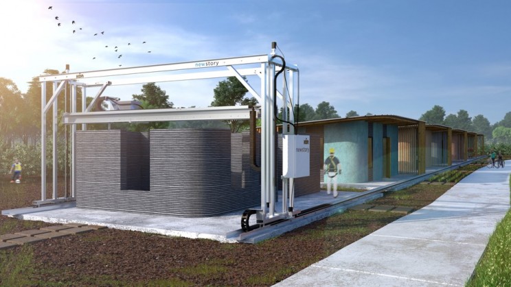 This $10,000 3D-Printed Concrete House Took Only 24 Hours to Build