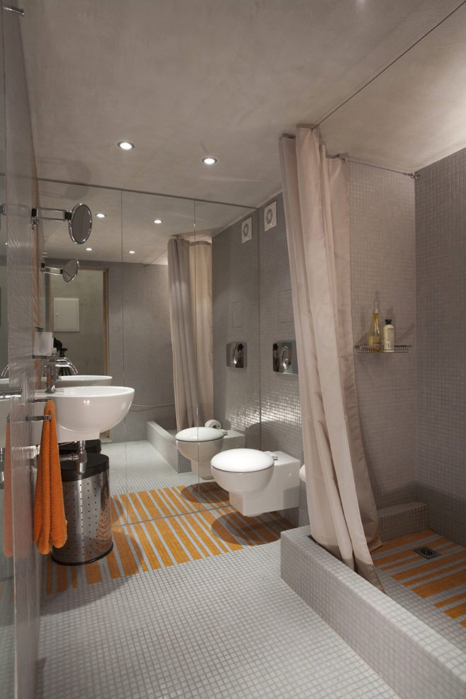 Дизайн малогабаритной совмещенной ванной комнаты
