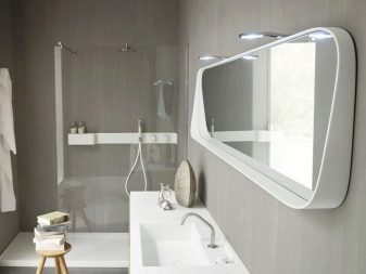 Ванная в стиле «минимализм»: особенности выбора мебели, сантехники и аксессуаров