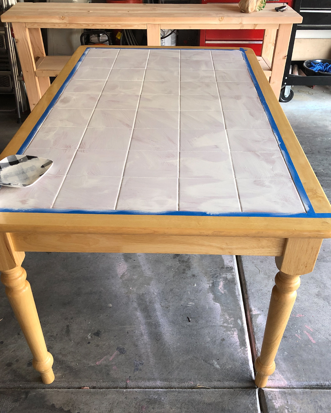 Восстановление старого кухонного стола