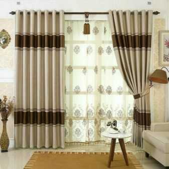 Дизайн тюлевых штор для гостиной